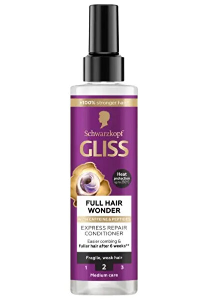Gliss Schwarzkopf Leave-in Conditioner for Brittle Hair, 200 ml