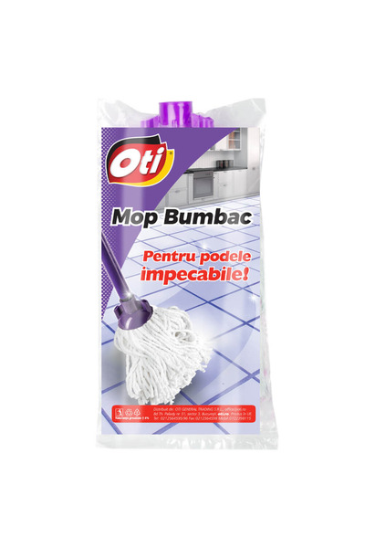 Oti Mop bumbac Oti, 250 g, Mov