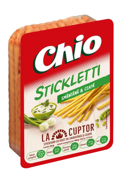 chio Stickletti cu smantana si ceapa 80g