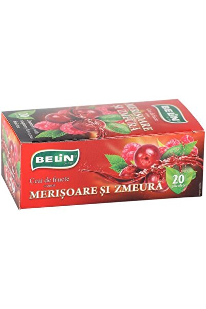 BELİN Ceai Merisoare si Zmeura, 20 plicuri, 40g