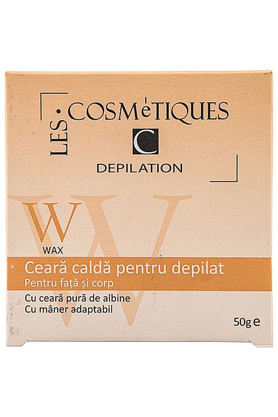 Les Cosmet Hot depilatory wax, Les Cosmetiques, 50g