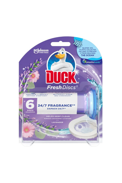 DUCK Odorizant pentru toaleta fresh discs lavender 36 ml