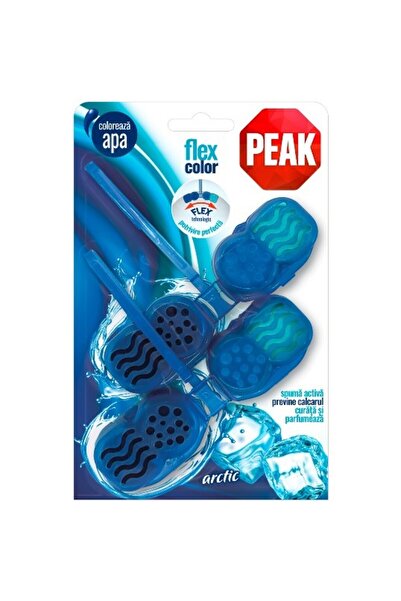 Peak Odorizant toaleta Flex Color, Arctic, 2x48g