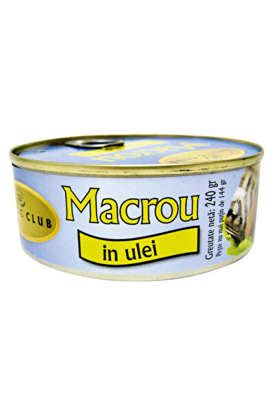 Baltic Clu Mackerel in oil Baltic Club, 240 g