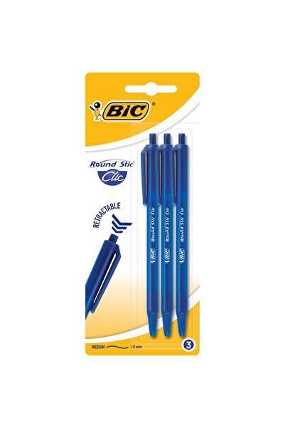 Bic Pix Round Stic Clic Bic, Albastru