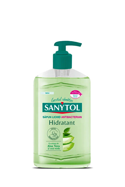 Sanytol Liquid soap with aloe vera and green tea, 250 ml