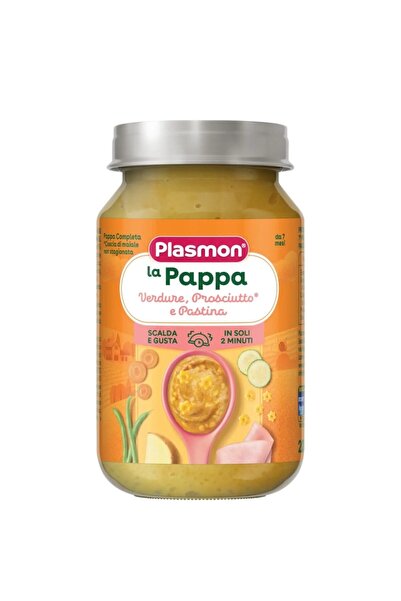 Plasmon Meniu cu prosciutto cu legume si paste, 200g