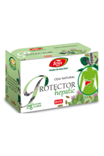 Fares Ceai Protector Hepatic, 20 plicuri