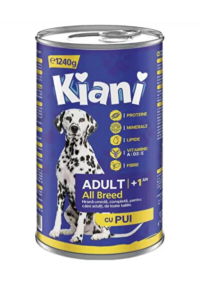 KİANİ Hrana umeda caini Kiani, Adult, Pui, 1240g