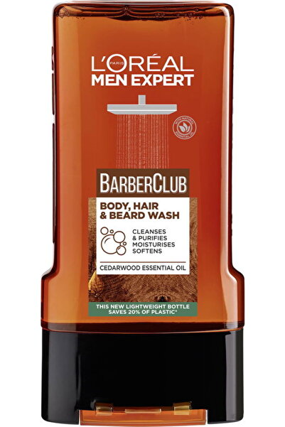 L'oreal Gel de duș Men Expert Barber Club pentru corp, păr și barbă 300 ml