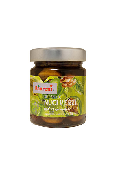 Raureni Dulceata nuci verzi Raureni. 250 g
