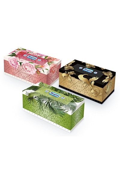 Regina Pack of 96 Elegant facial tissues, 4 ply