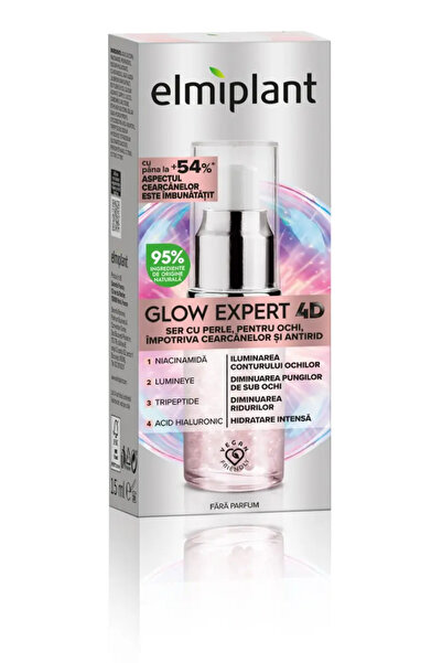 ELMIPLANT Ser cu perle pentru ochi Glow Expert 4D, 15ml