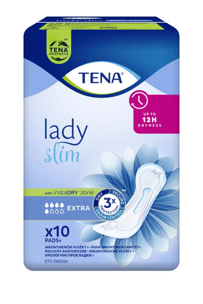 TENA Absorbante pentru incontinenta urinara Lady Slim Extra, 10 bucati