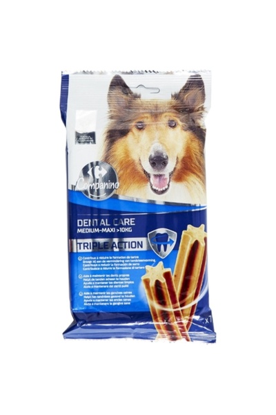 Carrefour Companino Snacks pentru caini Carrefour Companino Dental Care talie...