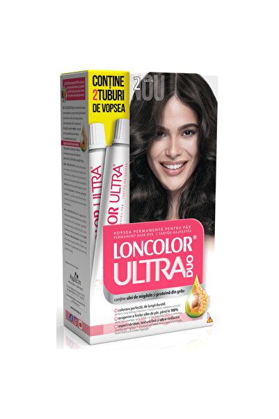 Loncolor Vopsea de Par Permanenta Ultra Max 2 Saten, 200 ml