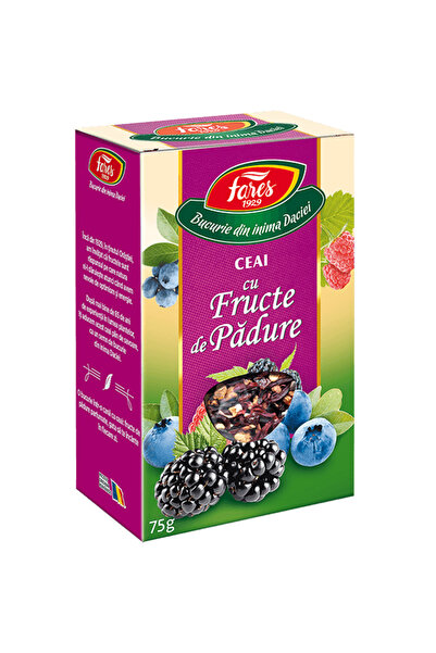 Fares Ceai Fares, cu fructe de padure, 75g