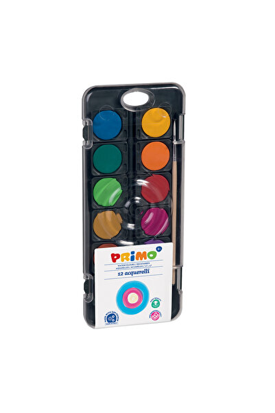 Morocolor Acuarele cu pensula si capac-paleta de amestec Morocolor, diametru ...