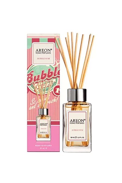 Areon Odorizant camera cu betisoare Bubble Gum 85ml