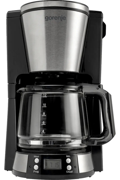 Gorenje Coffee maker CM15BK 1.5 liters, 1000 W, Black