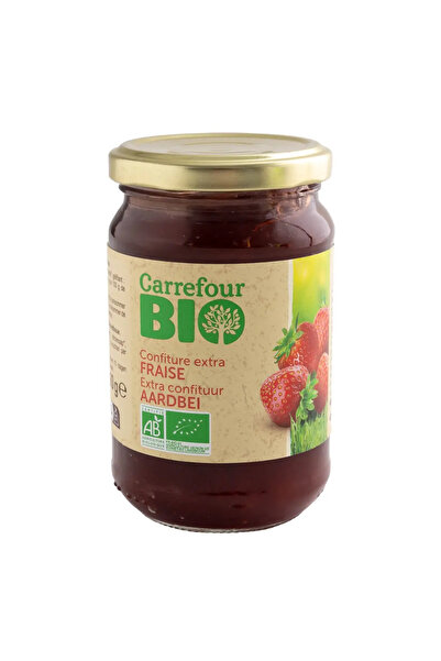Crf Bio Dulceata de capsuni Carrefour Bio 360 g