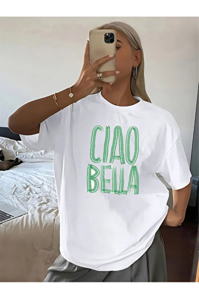 Jose Clothing تي شيرت مطبوع بأكمام قصيرة ومقاس كبير ممتاز