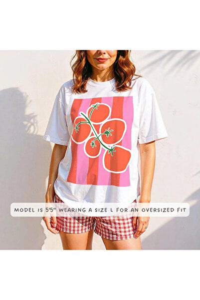 Jose Clothing تي شيرت مطبوع بأكمام قصيرة ومقاس كبير ممتاز