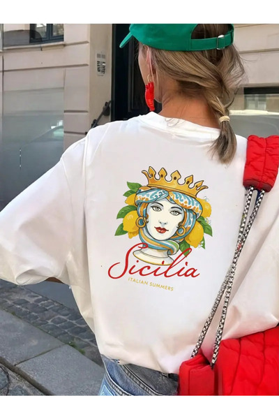 Jose Clothing تي شيرت مطبوع بأكمام قصيرة ومقاس كبير ممتاز