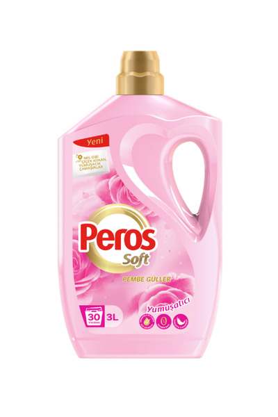 Peros بيروس منعم ومعطر ملابس - زهور ورديه 3 لتر