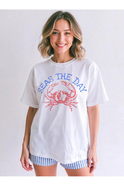 Jose Clothing Premium Oversize κοντομάνικο μπλουζάκι με στάμπα