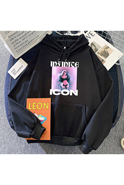 Tarzsokak Îmbrăcăminte neagră simbol infinit Paris-Hilton Hanorace Ropa Mujer...