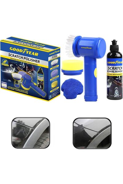 Goodyear Şarj Edilebilir Araba Boyası Çizik Giderici ve Cila Solüsyonu Seti, ...