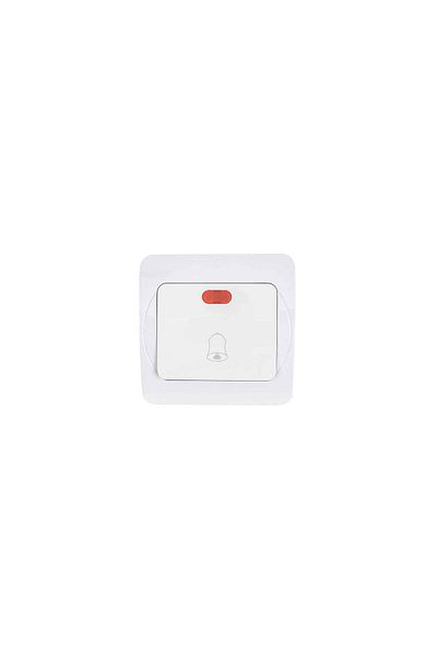 Z-Tools Doorbell switch, practical, 10A, 250V / QC-4-111