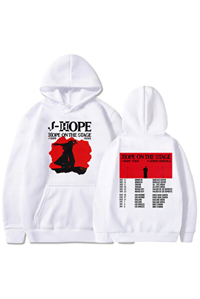 Tarzsokak راقصة كورية بيضاء J-Hope New On Stage Hope Tour للجنسين يوميًا مرحبًا