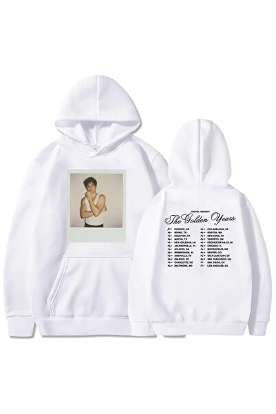 Tarzsokak White Gold Годишно турне Джошуа Басет Качулки Унисекс Удобни Графични