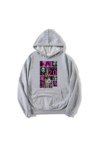 Tarzsokak Gri M3GAN 2.0 Film de groază Grafică Modă uokak Eleganță