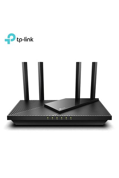 TP-LINK TP‑Link Archer AX55 (AX3000) Dual‑Band Gigabit Wi‑Fi 6 Router – Black