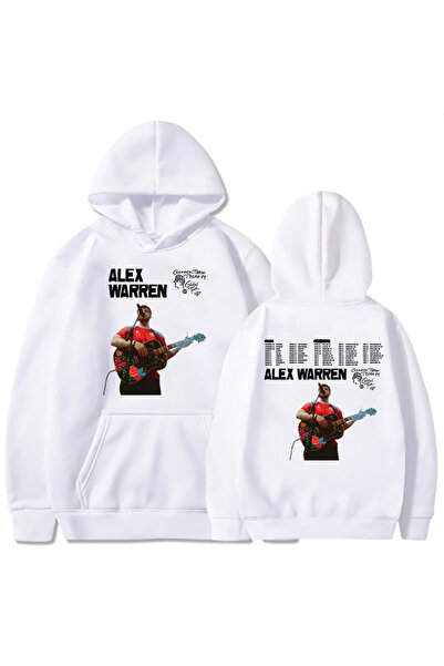 Tarzsokak Eșarfă albă mai ieftină decât cea de la Alex Warren Therapy Tour