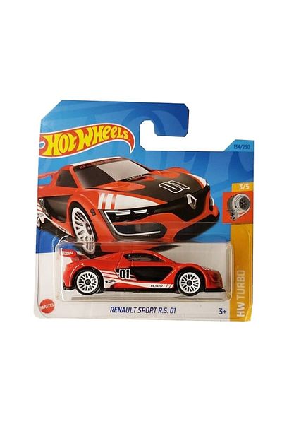 HOT WHEELS Masinuta Metalica Hot Wheels Renault Sport R.S. 01, Rosu, 1:64