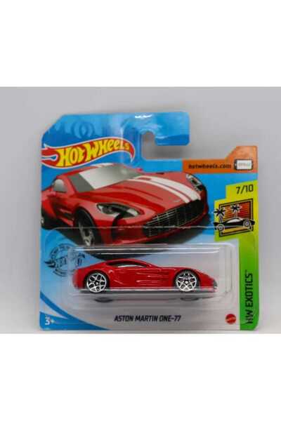 HOT WHEELS Masinuta metalica Hot Wheels, Aston Martin One-77, Colectia 2020, 1:64, Rosu