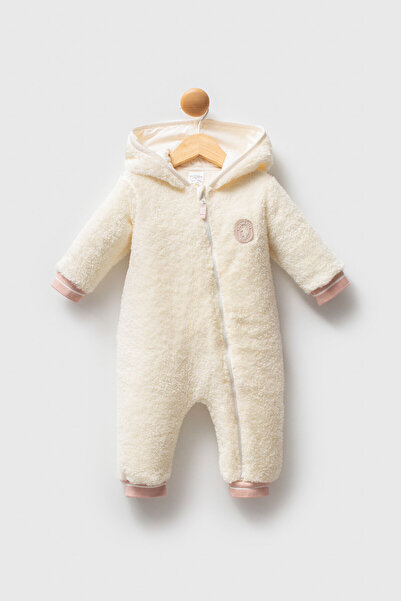 U.S. Polo Assn. U.S. Polo Assn Baby Girl White Jumpsuit