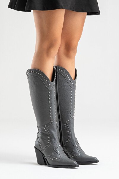 Zeynep Sıradağlı Γυναικείες μπότες Wanesia Γκρι