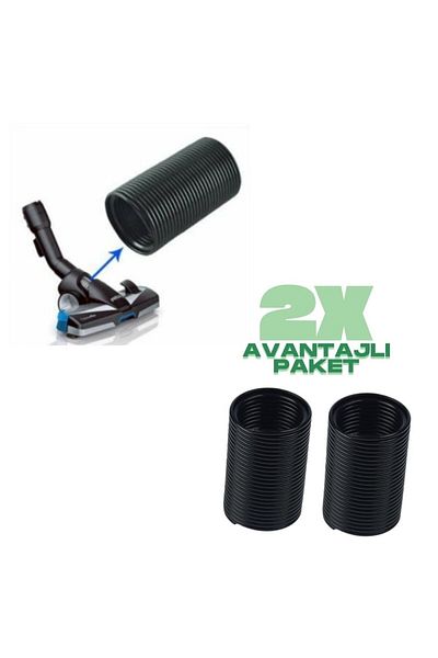 Supervac Absorbent Head Intermediate Hose Compatible with Philips Fc 8770, Fc 9192, Fc 9194 Performer Expert 2 Pack