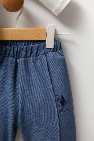 U.S. Polo Assn. U.S. Polo Assn Baby Boy White Set