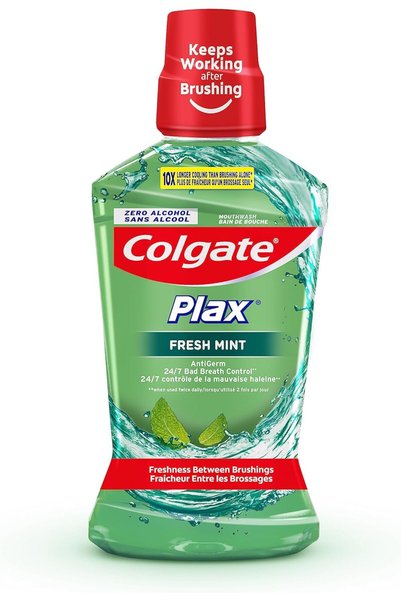 Colgate غسول الفم بلاكس بنكهة النعناع المنعش - 500 مل