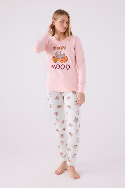 Rolypoly Set pijama roz pentru femei