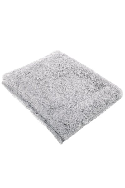 SERSIMO Fluffy and warm blanket for 2 people, 200x240cm, light gray