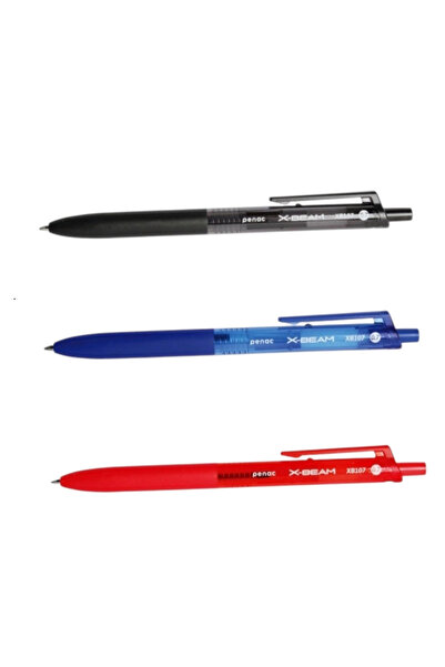 PENAC X-BEAM XB 107 (أسود-أزرق أحمر) MİX 0.7 مم عارضة متقاطعة (ثلاث قطع