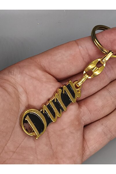 DMR Zamak Duru Metal İsim Anahtarlık