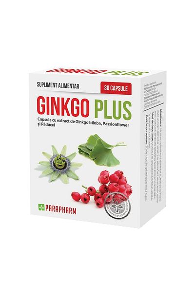 Parapharm Ginkgo Plus x 30 capsule
